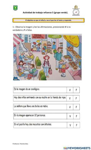 Refuerzo 5 grupo verde