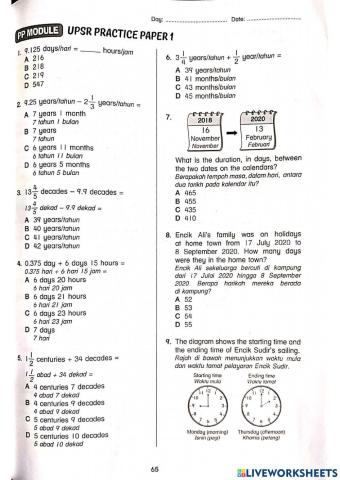 Modul aktiviti dlp booster page 65-68