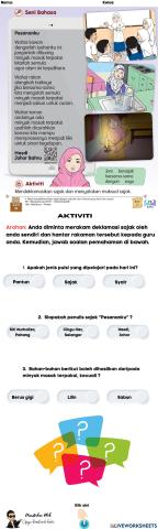 Sajak Pesananku BM Tahun 3