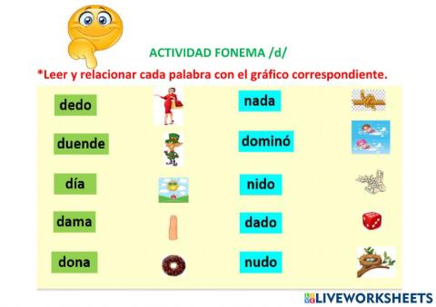 Actividad de relacion.