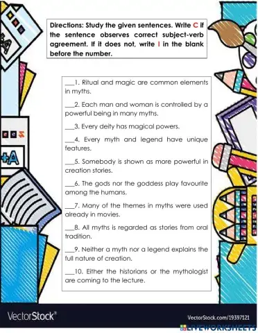 Subject-Verb Agreement