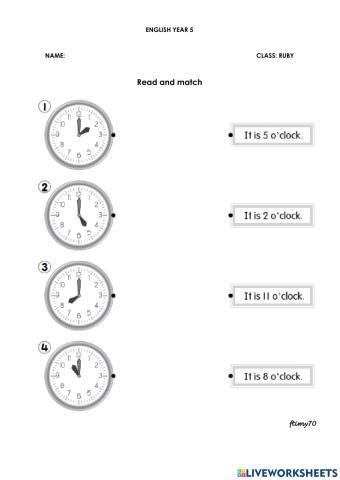 Telling Time