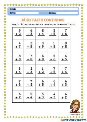 Já Sei Fazer Continhas