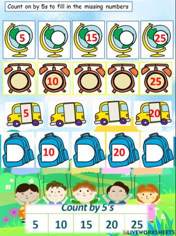 Count in 5s