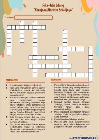 Kerajaan Maritim Sriwijaya