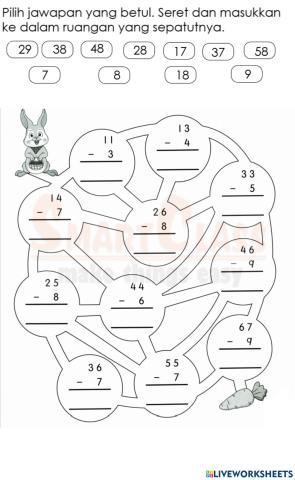 Tolak dengan mengumpul semula