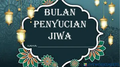 Bulan penyucian jiwa