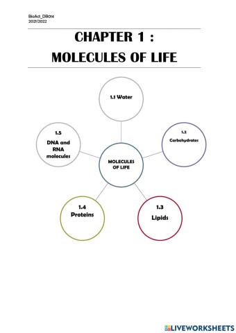 1.0 molecules of live part 1