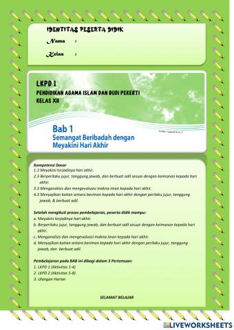 Lkpd 1 paibp kelas XII bab 1