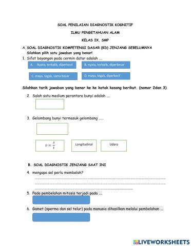 Penilaian diagnostik