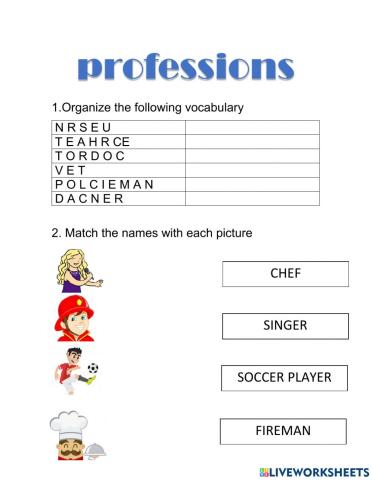 PROFESSIONS 