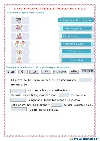 Pronombres personales