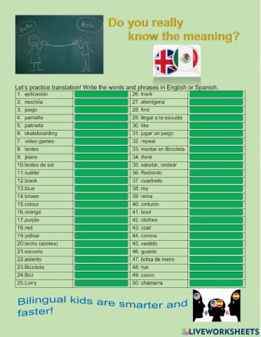 Do you know the meaning?