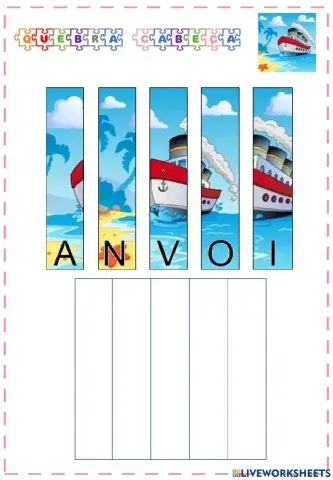 Quebra cabeça - NAVIO