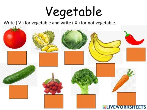 Learn vegetable-preschool