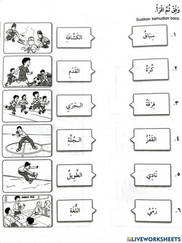 Latihan Bahasa Arab Tahun 5 (Minggu 24)