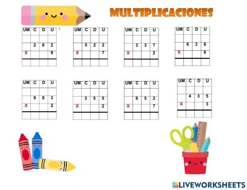 Multiplicaciones