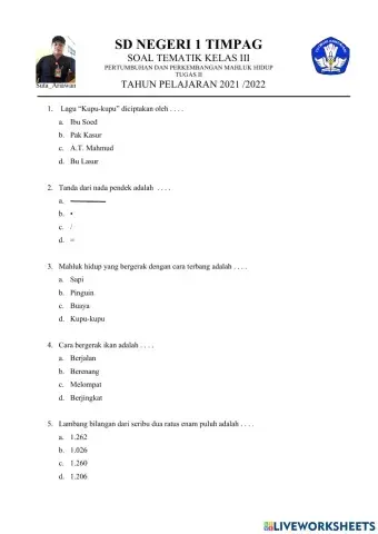 Pertumbuhan dan Perkembangan Mahluk Hidup
