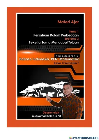 Materi Ajar Tema 1 Subtema 3 Pembelajaran 5