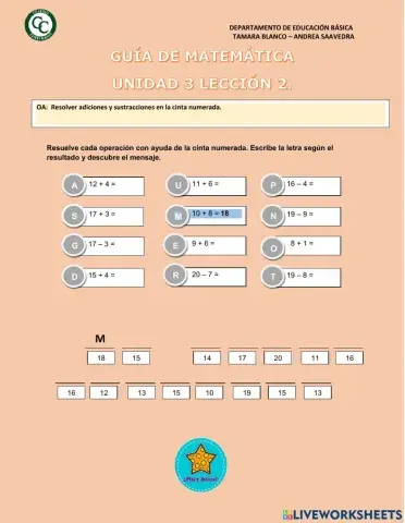 Sumas y restas ejercicios