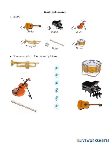 Music instruments