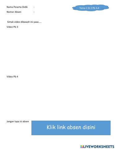 LKPD Tema 1 Subtema 2 Pb 3,4