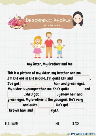 Describing people