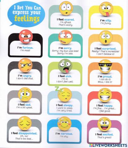 Feelings-listen and repeat