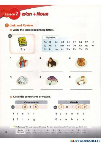 Unit 1 - Lesson 2 - My First Grammar 1