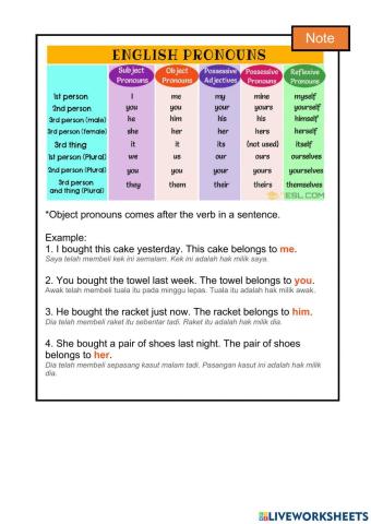 Get Smart Year 3 Objective Pronouns