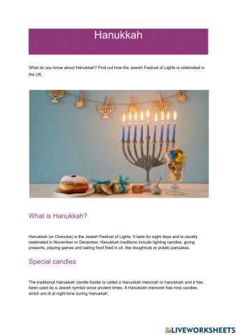 SPM reading: Hanukkah