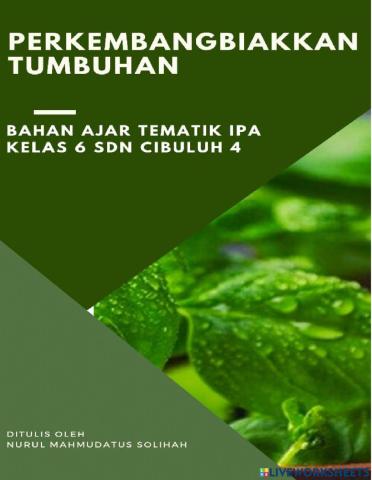 Materi Perkembangbiakkan Tumbuhan