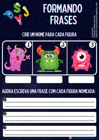 Formação de frases