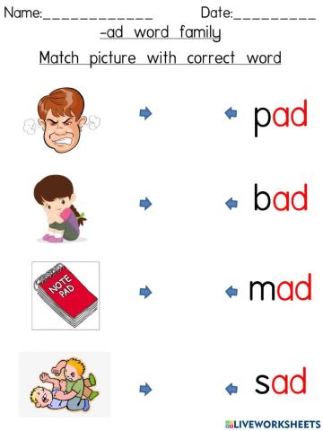 -ad word family-1