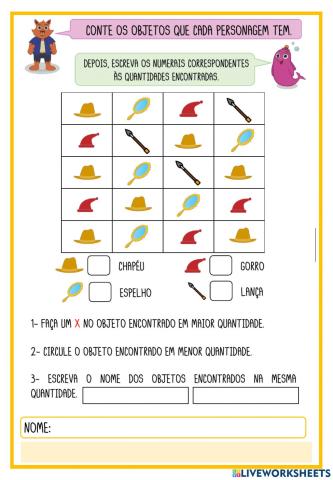 Atividade de matemática -Folclore2