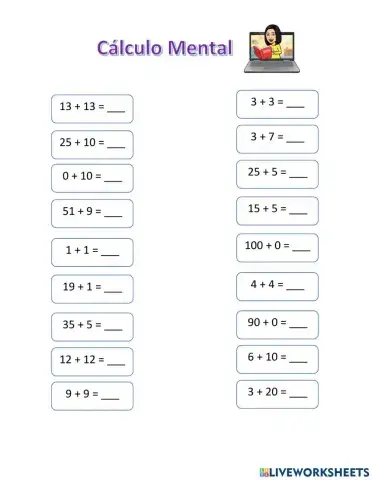 Calculo mental