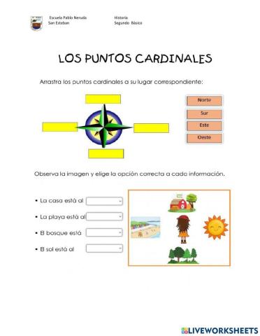 Puntos cardinales