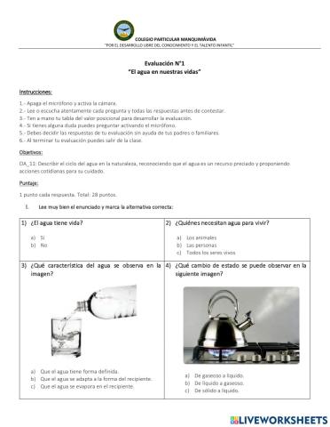 Evaluación N°1
