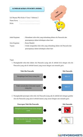 Kuis PKn Tema 1 Subtema 2