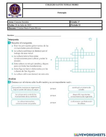 Civilizaciones precolombinas