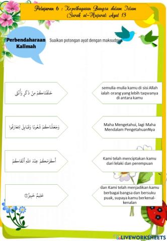 Kepelbagaian Bangsa dalam Islam - T5