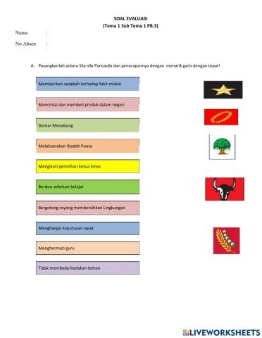 Soal Evaluasi Kelas 5 Tema 1 PB.3