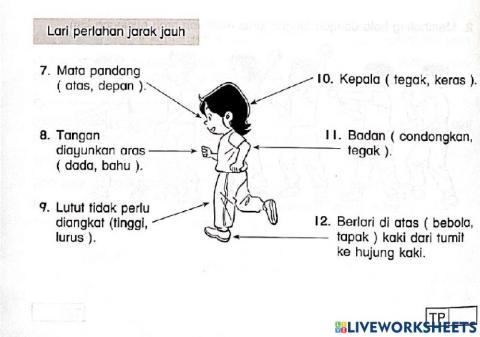 Pj tahun 3 : Lari Perlahan