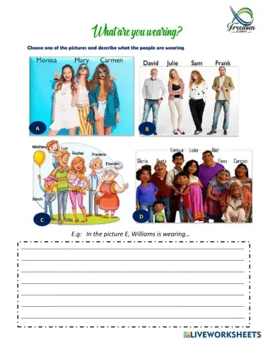 What are your wearing?