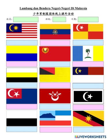 Lambang dan Bendera Negeri-Negeri Di Malaysia