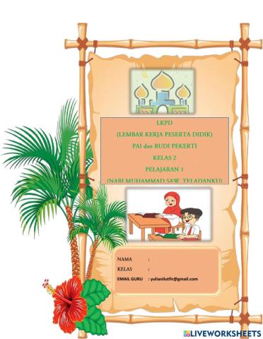 Nabi muhammad saw. teladanku