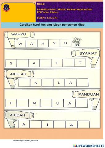 M27 bERIMAN KEPADA KITAB (3.3.4) ppki thn 3