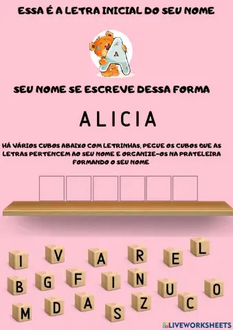 Nome próprio - alicia