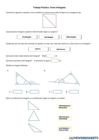Trabajo practico sobre triangulos