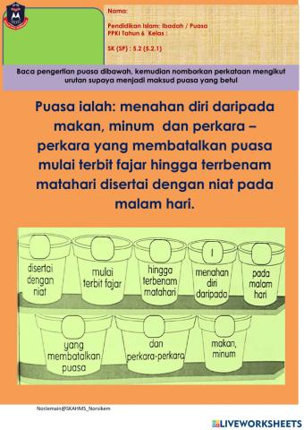 M28 puasa (5.2.1) ppki thn 6